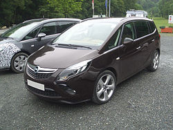 Seguros de coche Opel Zafira Tourer